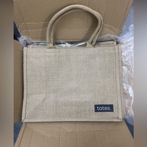 Extra Large Burlap Jute Tote Bags Reusable Bags Toe Bags 5 Pack